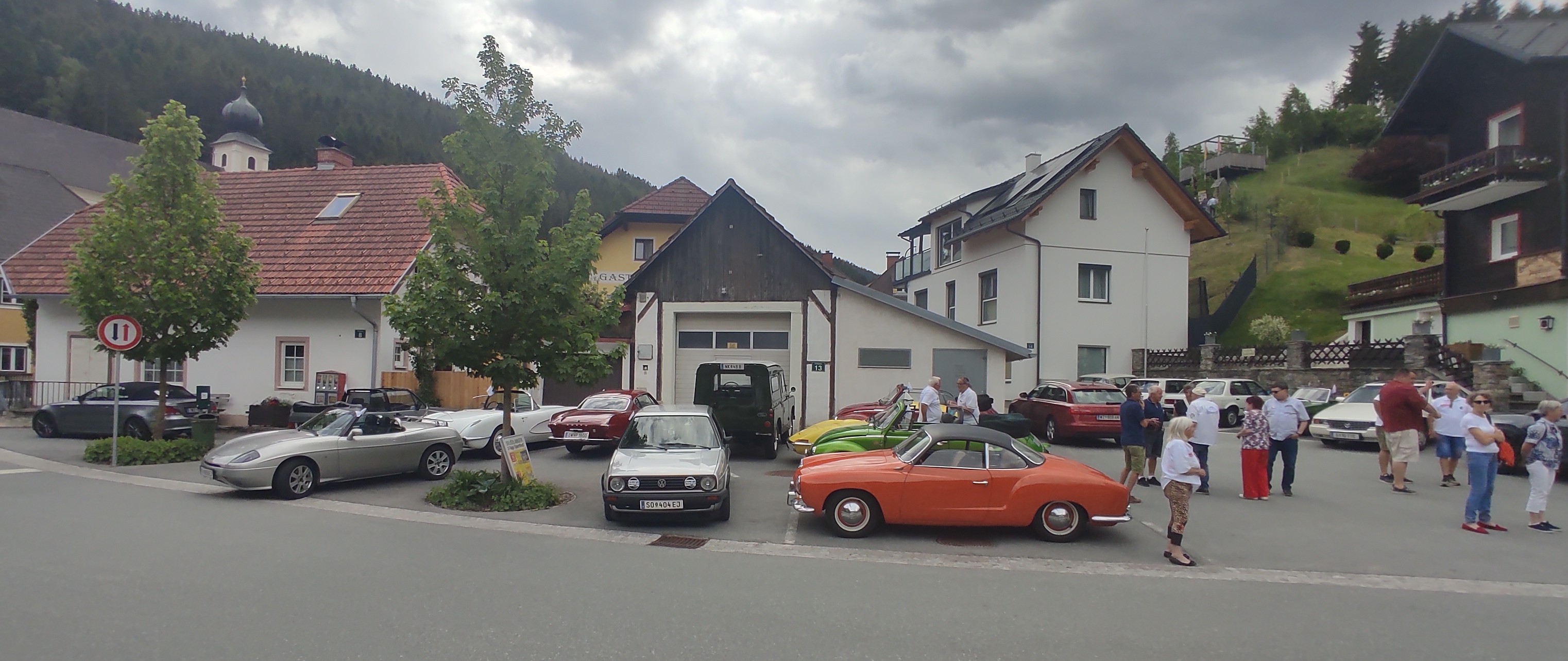 Gedenkfahrt für den Clubobmann Erwin Piber